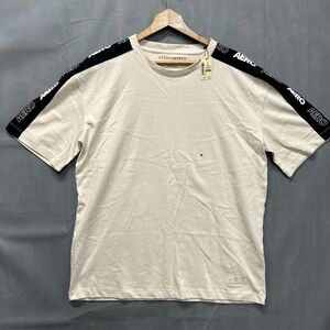 AEROPOSTALE logo long sleeved T tee shirt CREAM M NWT